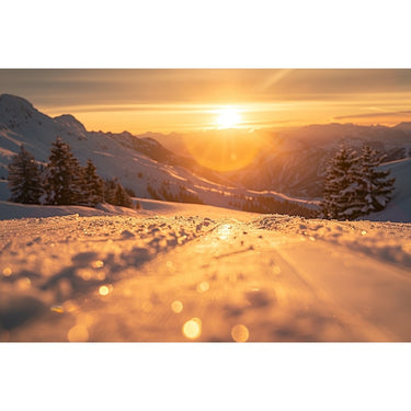 Ski Mountain Canvas